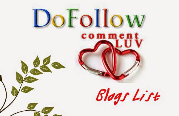 dofollow commentluv blogs list