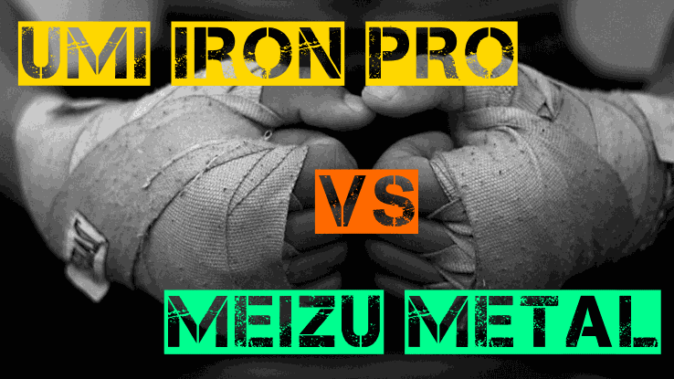 UMi Iron Pro vs Meizu Metal