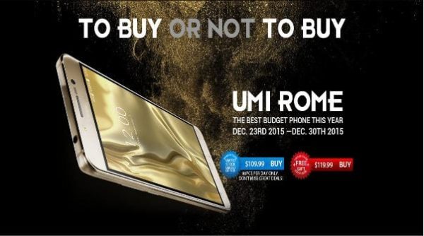 UMi Rome promo buy