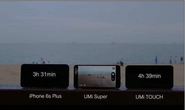 UMi Super leaves you two days worry free from battery
