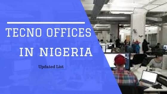 tecno offices and stores in Nigeria