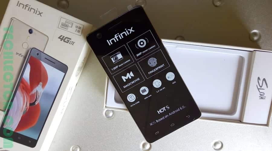Infinix HOT S display