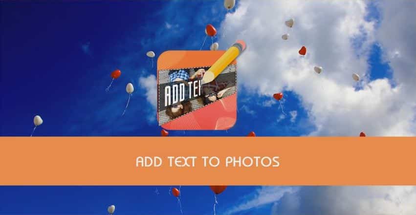 add text to photos