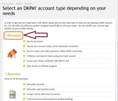 okpay-account-type