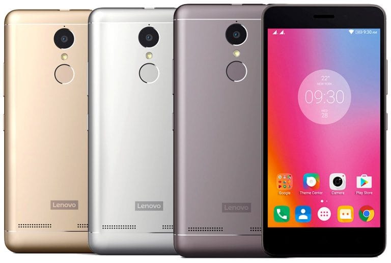 Lenovo Vibe K6 Power Colour Variants