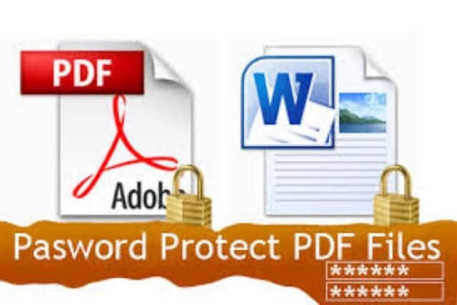 Lock PDF With Password