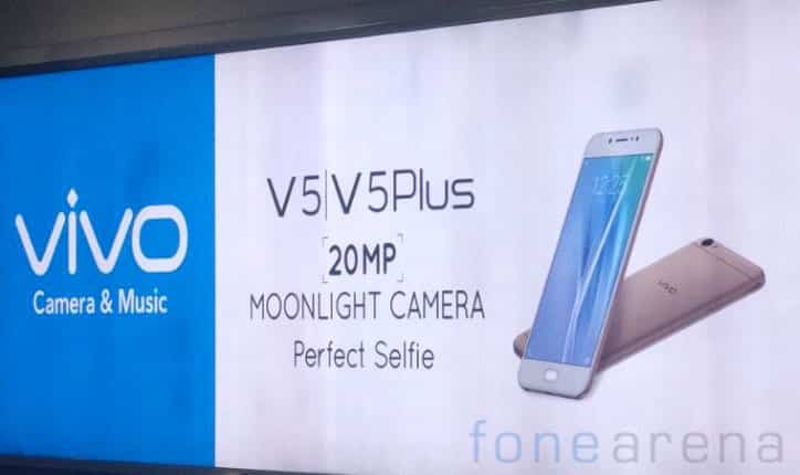 Vivo V5 Plus launch