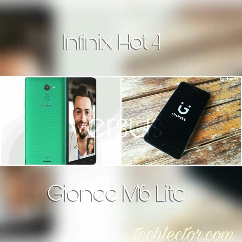 Infinix Hot 4 vs Gionee M6 Lite