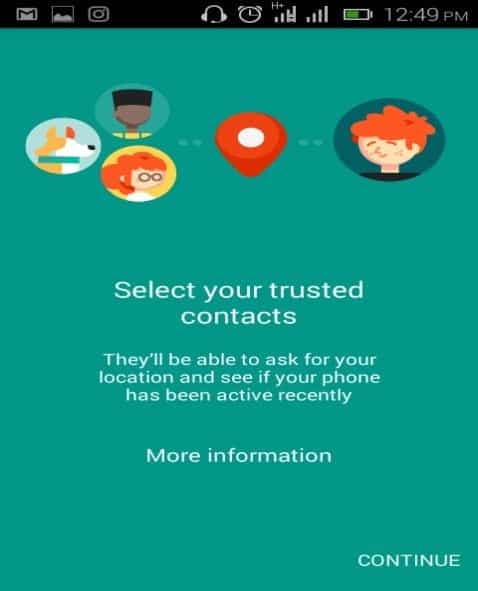 Trusted Contacts review 4