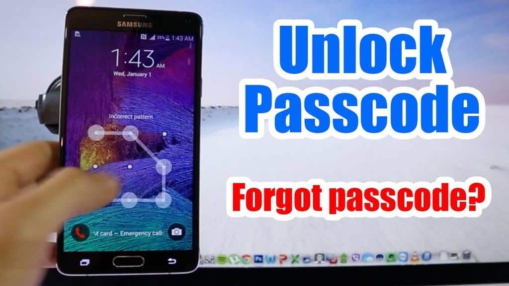 Samsung Galaxy Reset Password