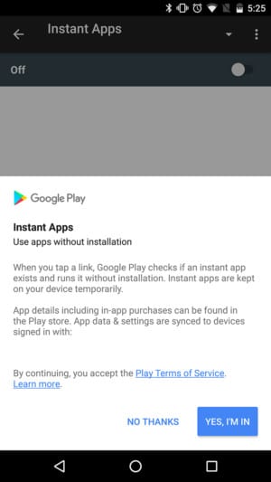 Android Instant Apps Wish4