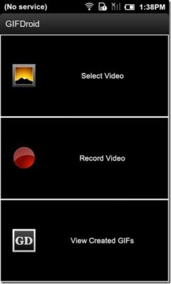 Selecting the video you want to convert