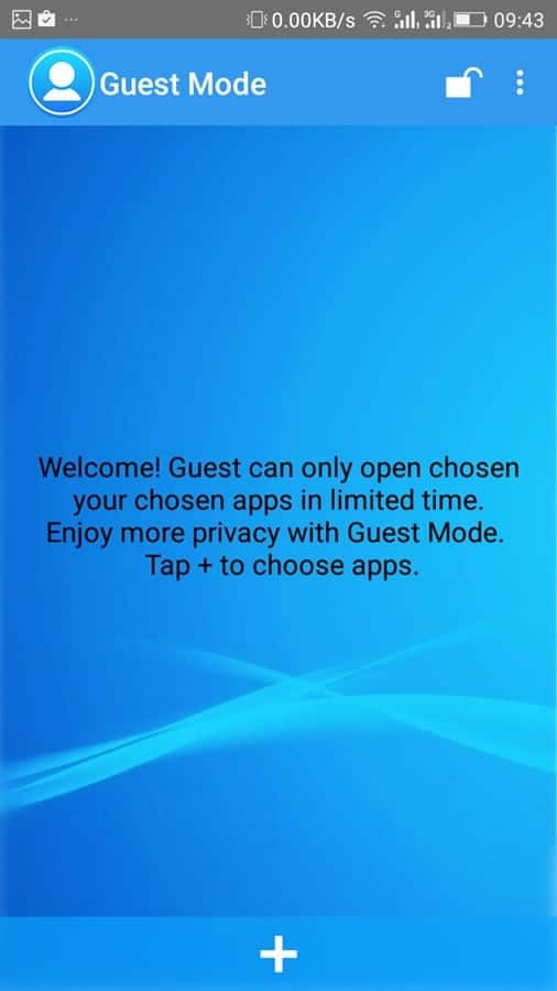 Setting the guest mode
