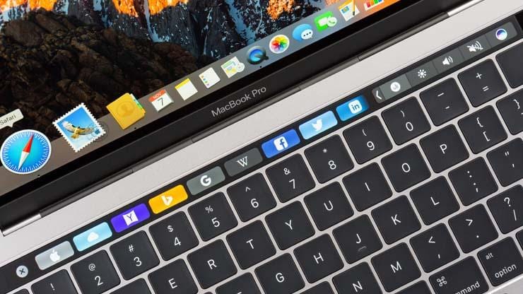 touch bar zoom