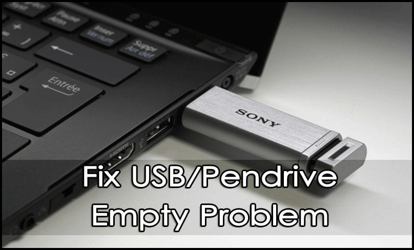 Fix USB Empty Problem
