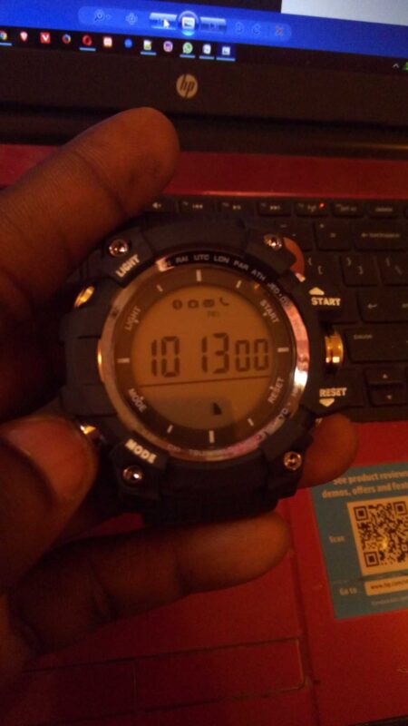 No.1 F2 Smartwatch Altimeter