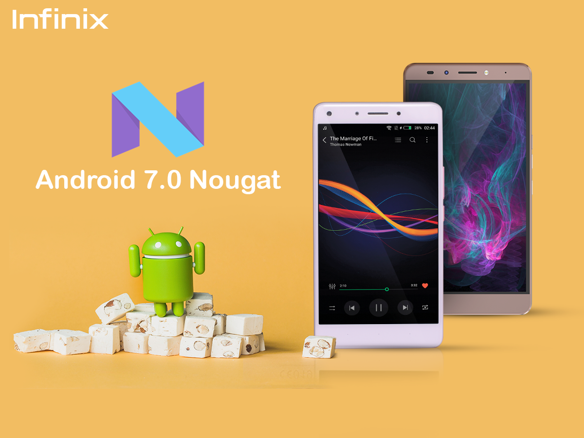 Infinix Hot 4 Android 7.0 nougat update