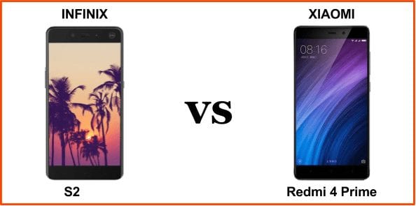 Infinix S2 vs Xiaomi Redmi 4 Prime