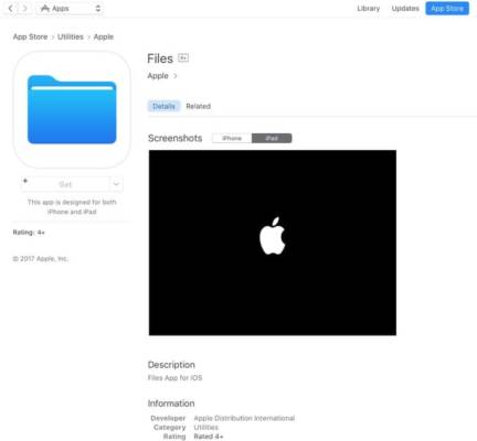 Files App for iOS