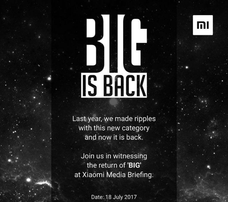 Xiaomi Mi Max 2 Invite