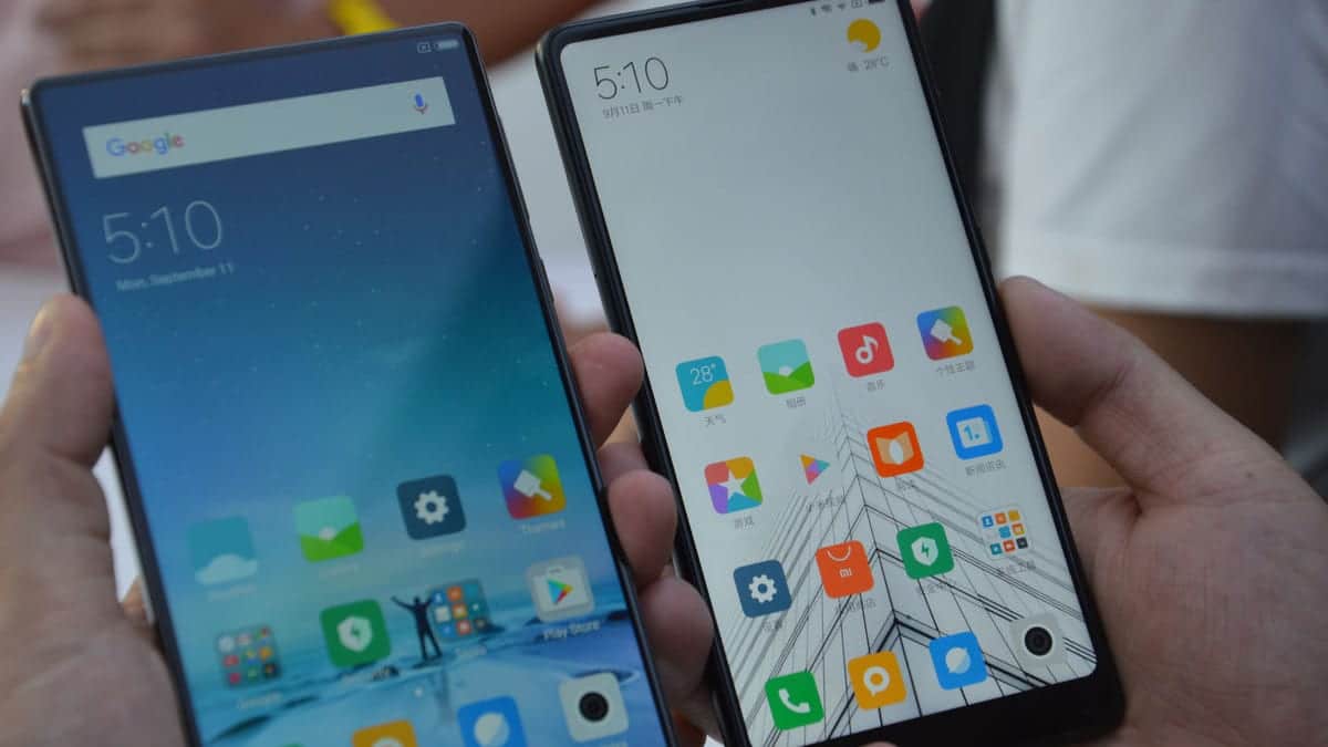 Xiaomi Mi MIX 2 vs Mi MIX destacada