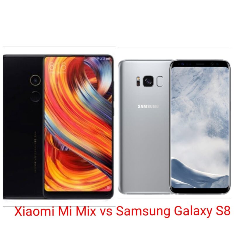Xiaomi Mi Mix vs Samsung Galaxy S8