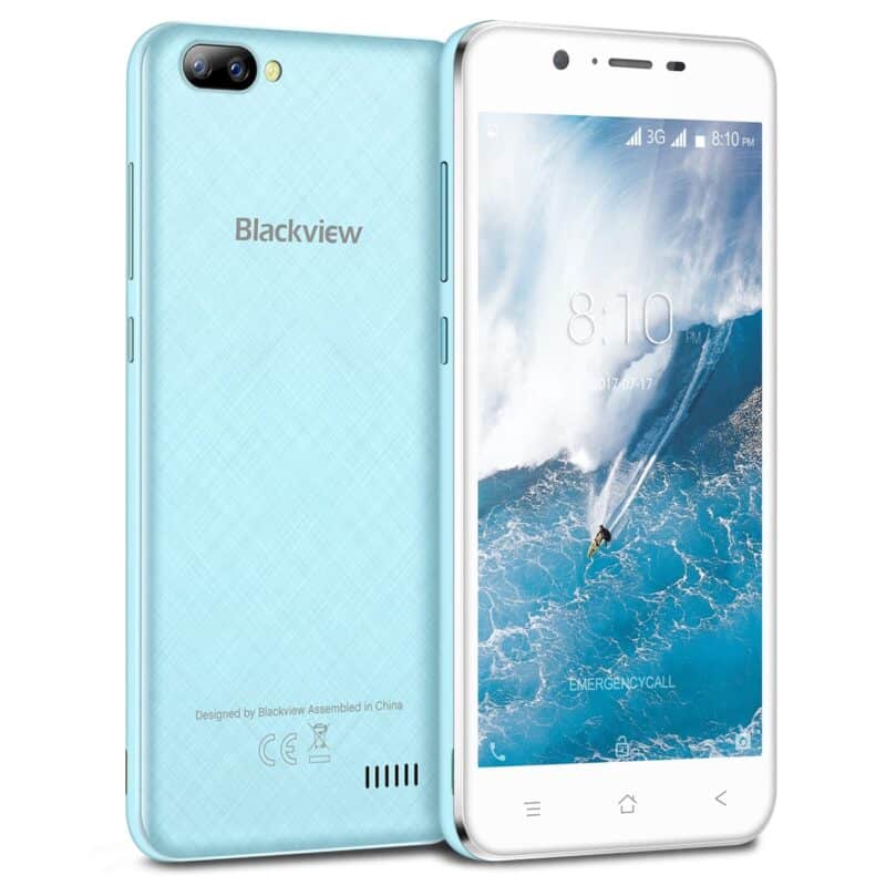 New Blackview A7 Smartphone 5 0 inch IPS Android 7 0 Quad Core 1GB RAM 8GB