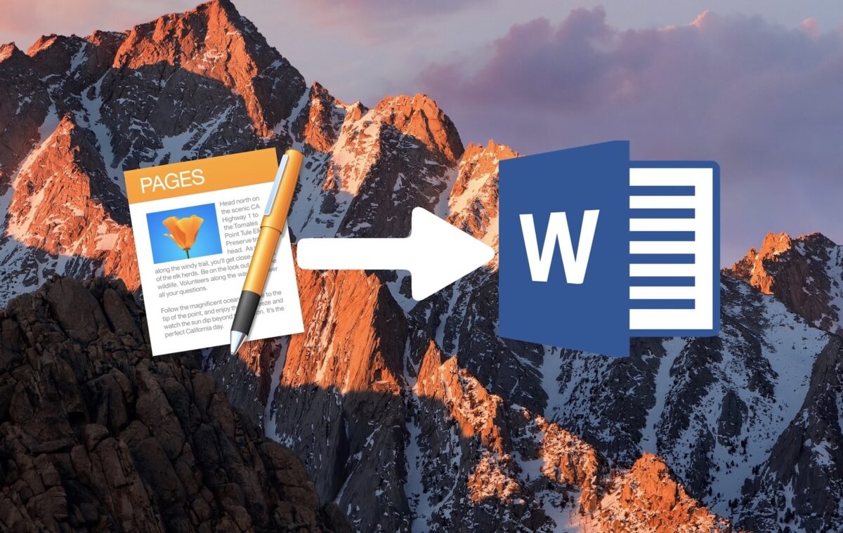 save Pages to Word 1 1