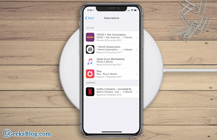 How to View App Store Subscriptions Status on iPhone iPad and iTunes
