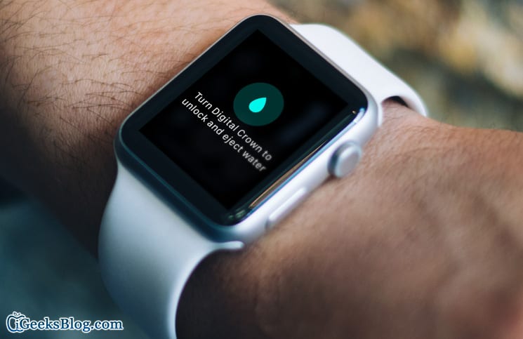 How to use Water Lock on Apple Watch