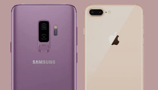 iPhone 8 Plus and Galaxy S9 Plus