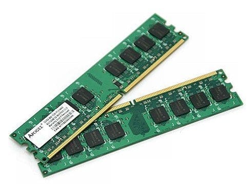RAM chips on a board