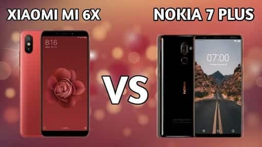 Nokia 7 Plus vs Xiaomi Mi 6X