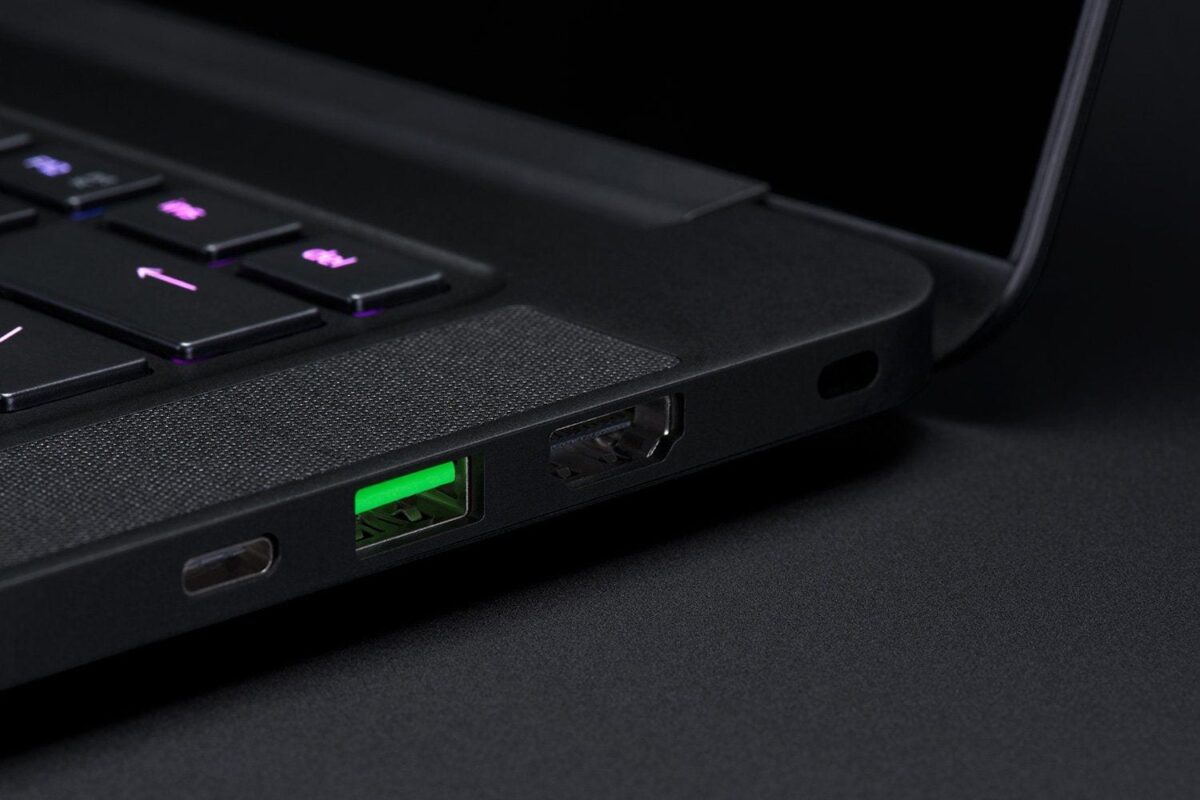 the new razer blade touch screen laptop for gaming