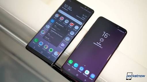 Samsung Galaxy S9 and Note 8