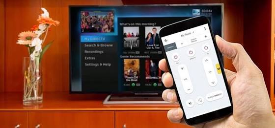 Use smartphone as tv remote
