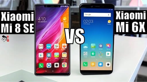 Xiaomi Mi 8 SE vs Xiaomi Mi 6X