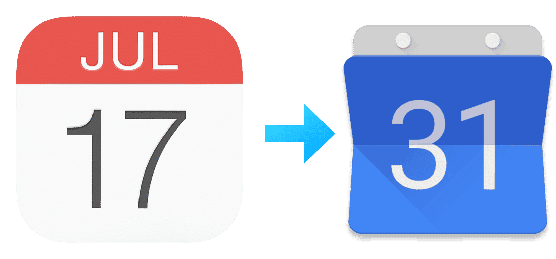 iOS Calendar to Google Calendar