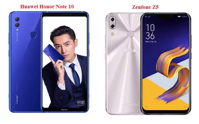 Huawei Honor Note 10 vs Zenfone Z5