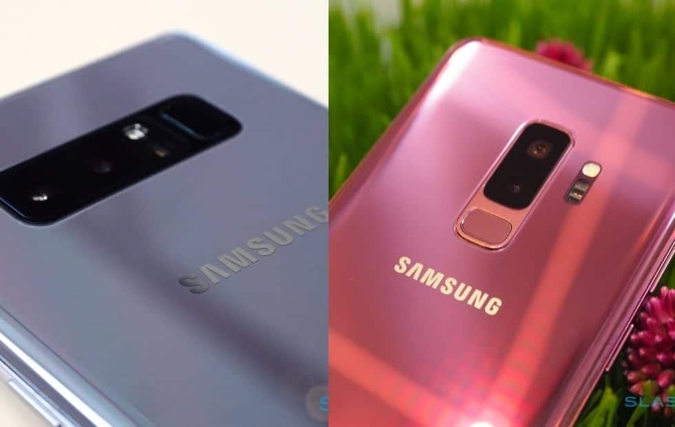 Samsung Galaxy Note 9 vs. Galaxy S9 1