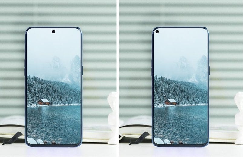 Samsung is preparing a smartphone that will offer a screen with a hole