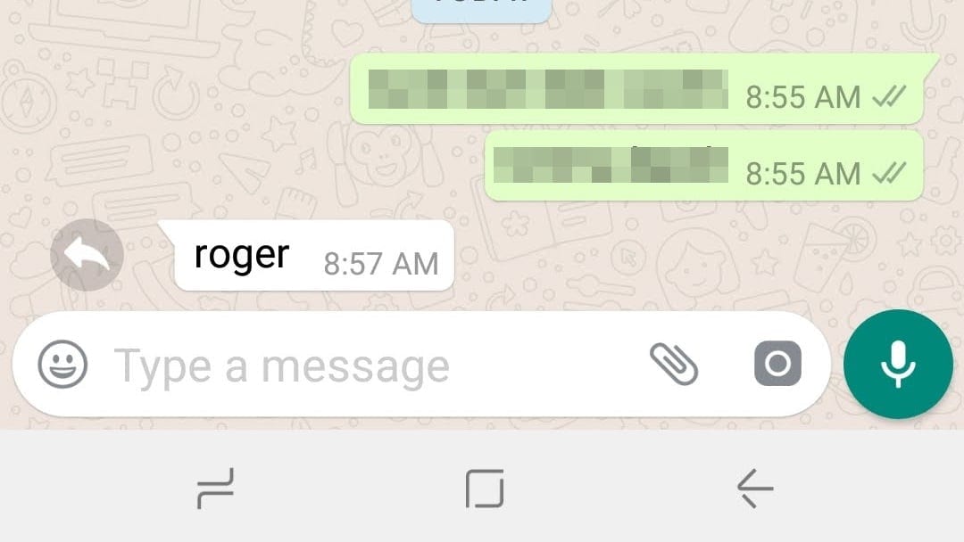 whatsapp drag reply