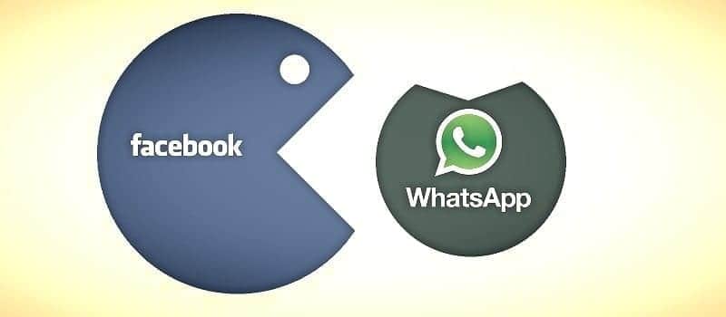 Facebook buying Whatsapp fb eat whatsapp pacman