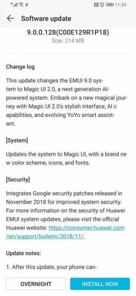 Honor Magic 2 Magic UI 2.0