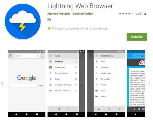 Best Lite Android Browsers