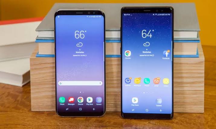 Samsung Galaxy S8 and Note 8