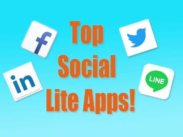 Top 5 Lite Social Media Apps that can Reduce the Load From Android