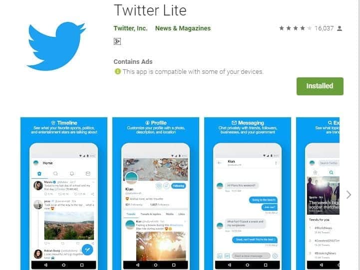 Top Lite Social Media Apps