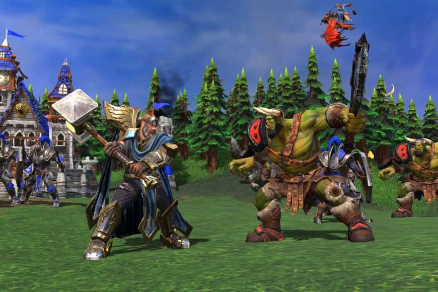 Warcraft III Reforged Human vs Orc.0