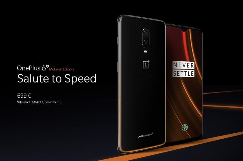 OnePlus 6T McLaren Edition smartphone Android oficial 3